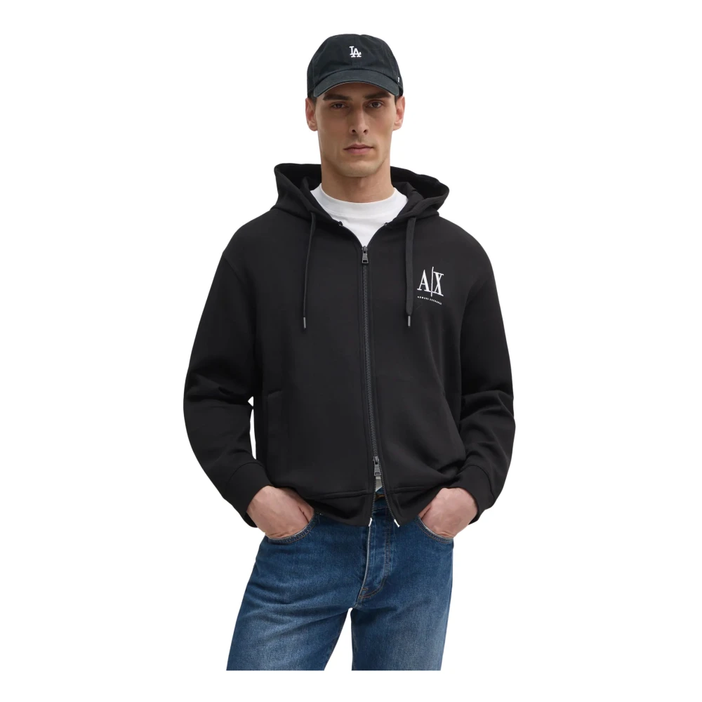 Armani Exchange - Herren Capsulate Sweatshirt - Sweatshirts & Hoodies - Herren - Schwarzk - 2XL - Bild 7