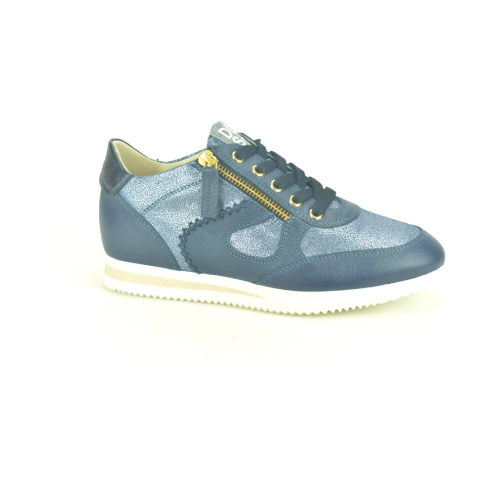 DL Sport Combi High-Top Sneakers Dames Schoenen Blauw