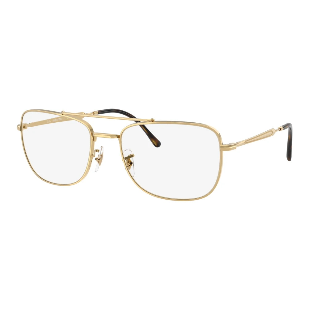 Ray-Ban Sunglasses Rb3754 Transitions® - Arista Gold Frame Blue Lenses 59-19, RB3755 - Image 3
