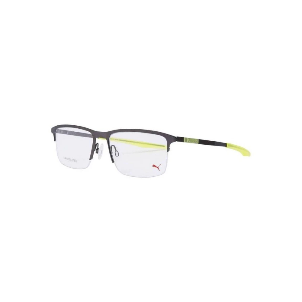 Puma Men's Gray Glasses, 57 Mm, Pu0302o 003 Glasses