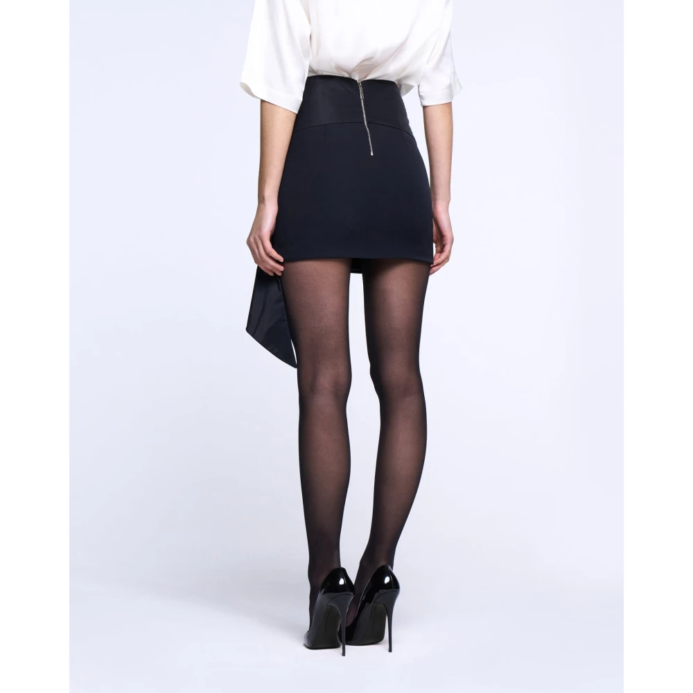 Silvian Heach Minirok met strik Black Dames
