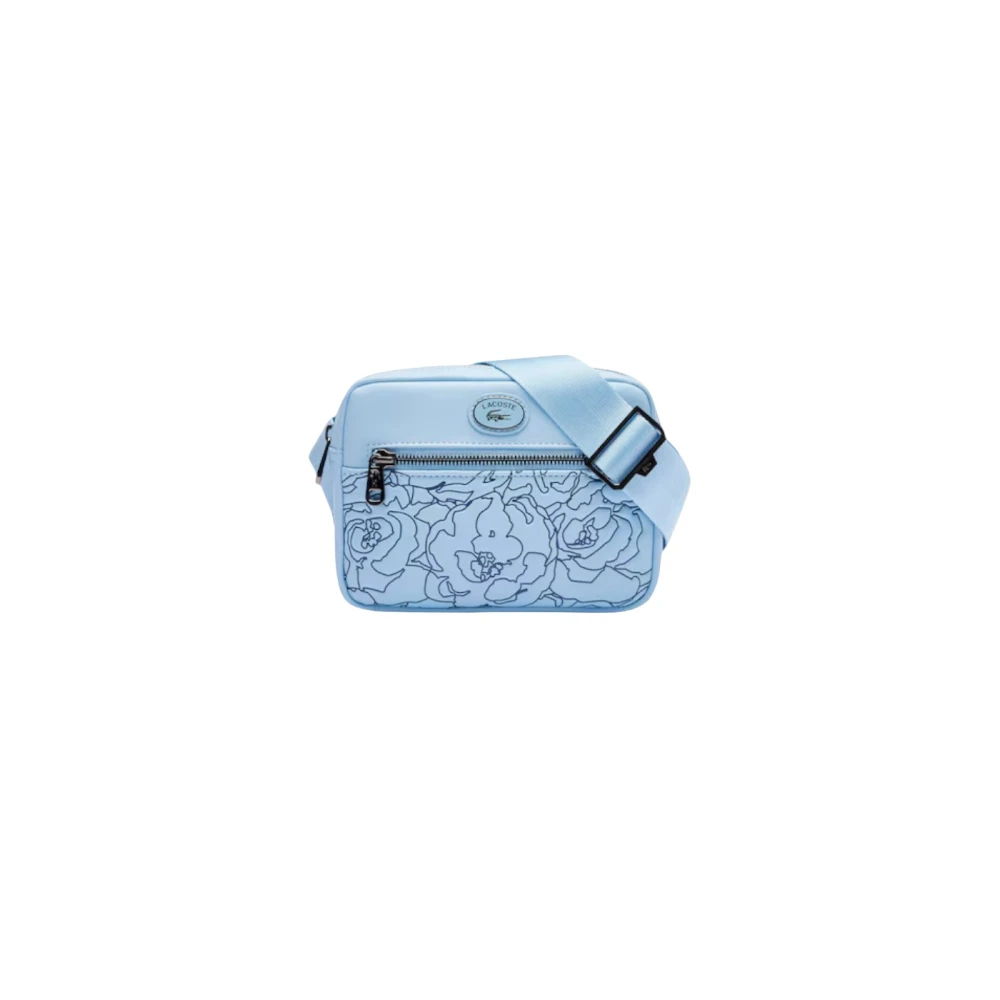 Lacoste Bloemkoek Schoudertas Blue Heren