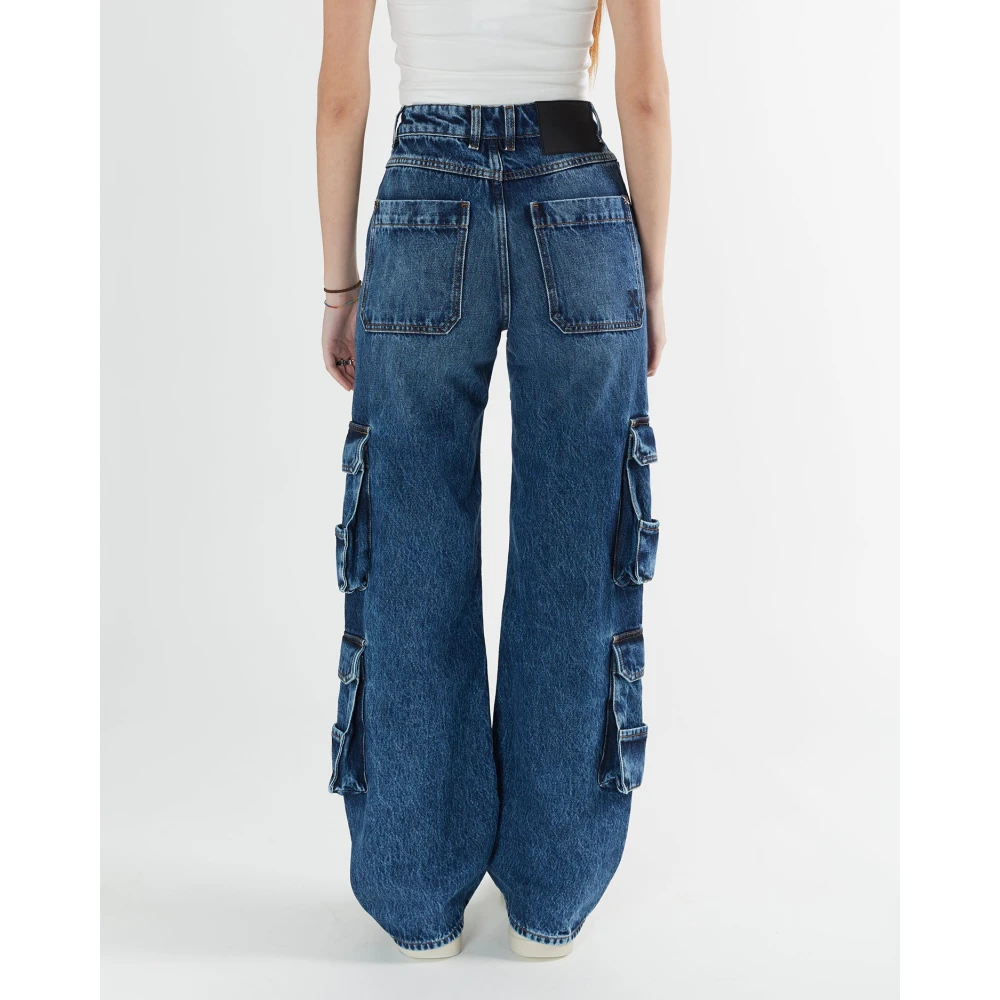 John Richmond Jeans cargo Blue Dames
