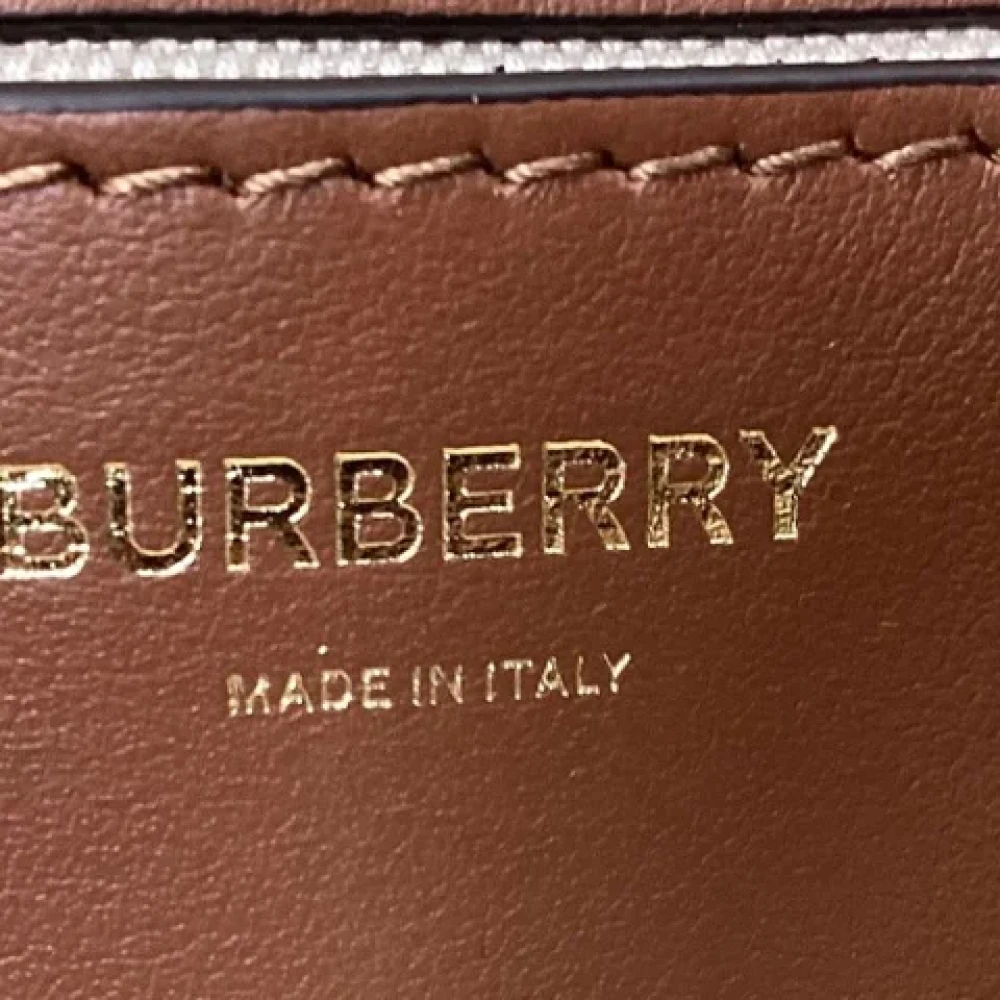 Burberry Leather shoulder-bags Brown Dames