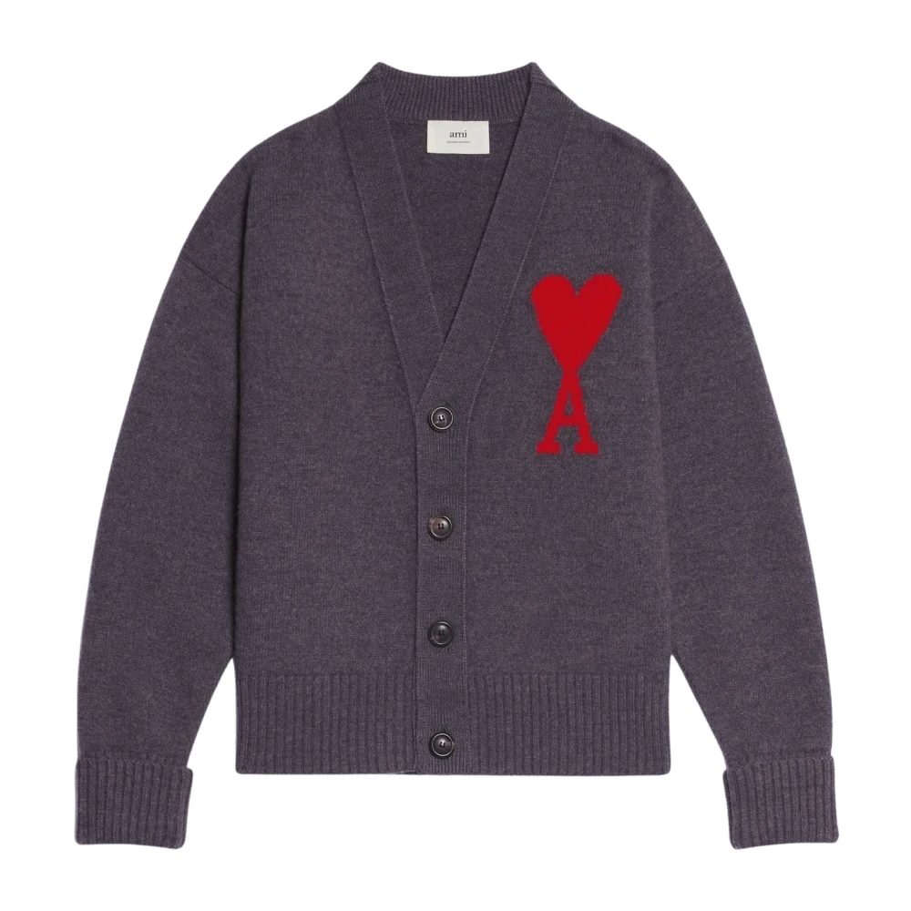 Knitwear > Cardigans - - Ami Paris - Modalova