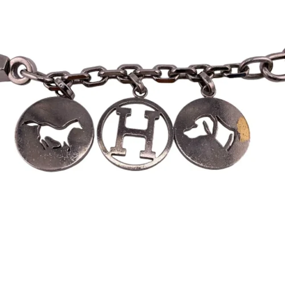 Hermès Vintage Pre-owned Metal key-holders Black Dames