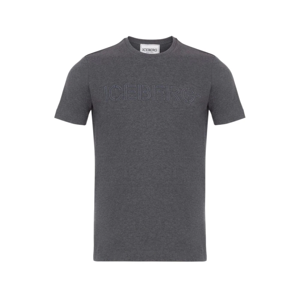 Iceberg - Tops > T-Shirts - Gray - Iceberg - Modalova