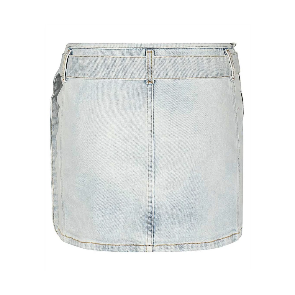 Diesel Denim Rokken voor Vrouwen Ss24 Blue Dames