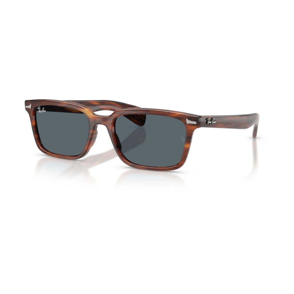 Ray - Ban Unisex Brown/Blue Rb2234 Brunel 954/R5 Sunglasses Acetate Squared Normal - Image 2