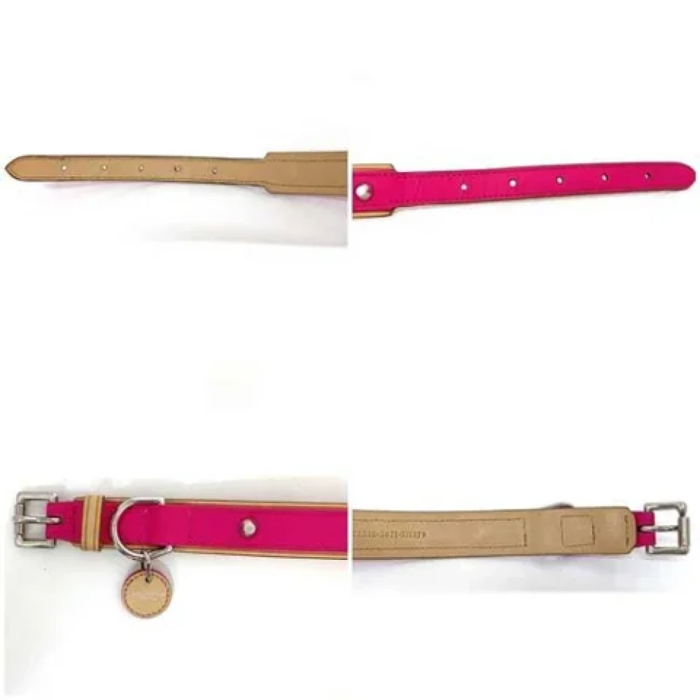Balenciaga Vintage Pre-owned Leather belts Pink Dames
