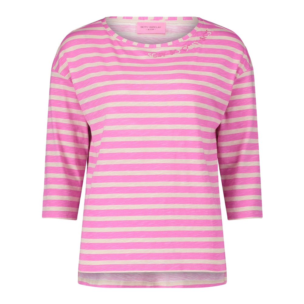 Betty Barclay Gestreept shirt met zijsplitten Multicolor Dames