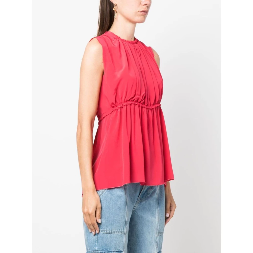 Lanvin Rode Klassieke Top voor Vrouwen Red Dames
