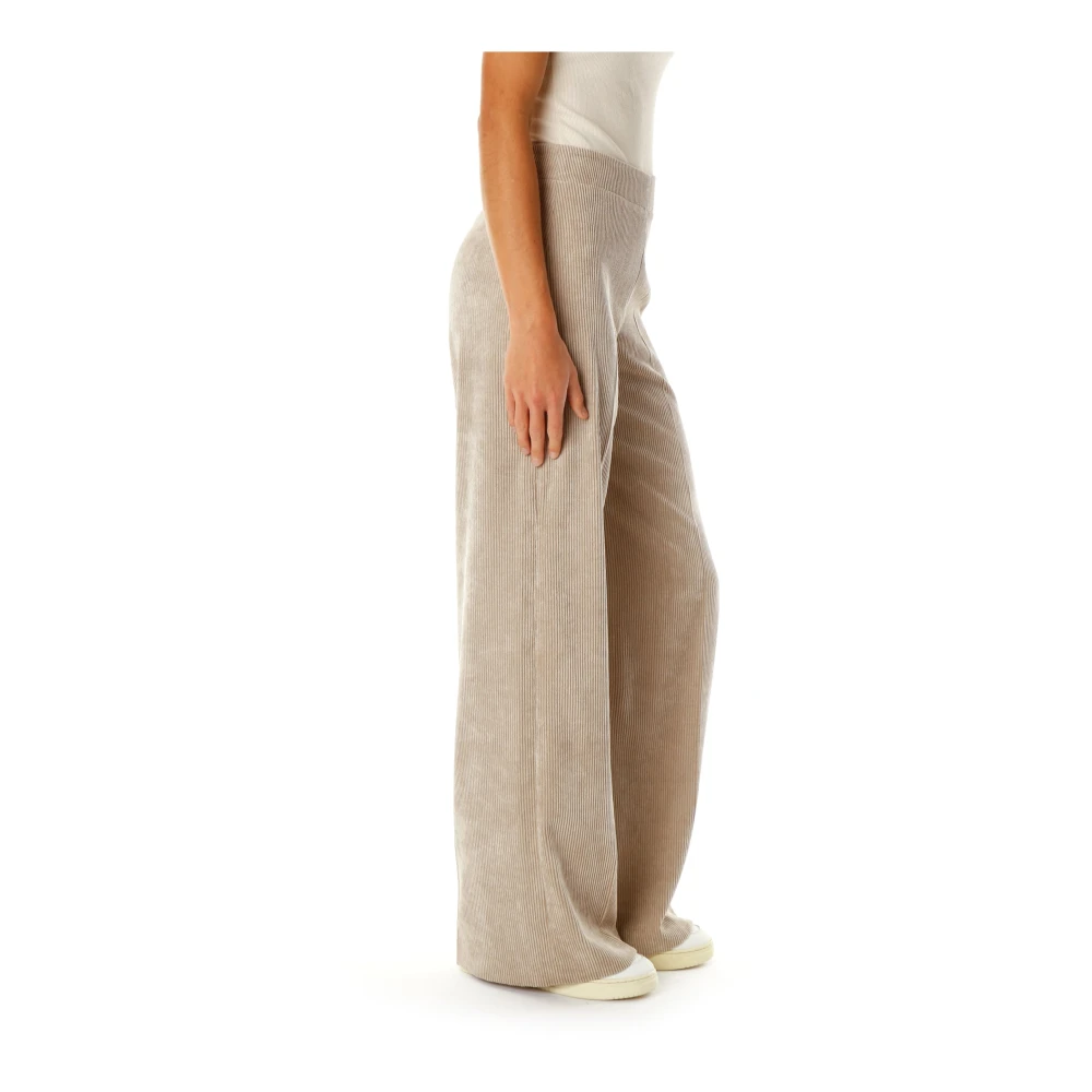 drykorn Wijde Corduroy Broek Beige Dames