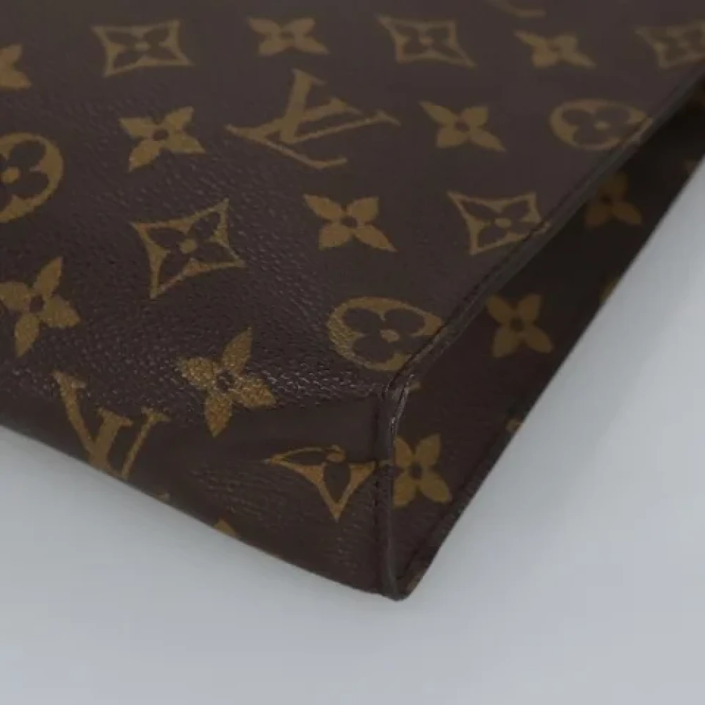 Louis Vuitton Vintage Pre-owned Canvas pouches Brown Dames