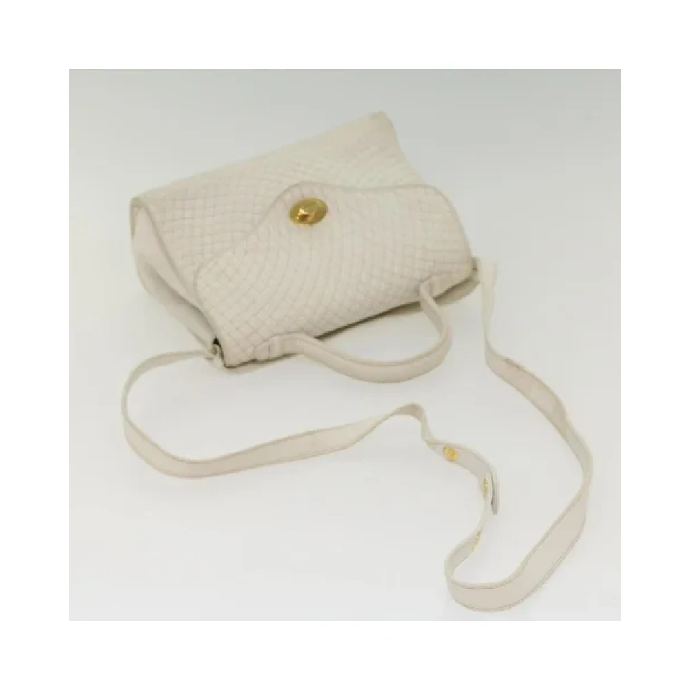 Bally Pre-owned Leather handbags Beige Dames