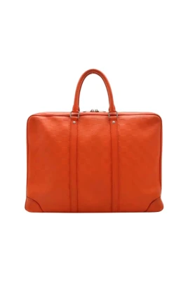 Pre-owned Damier Infini Läderportfölj