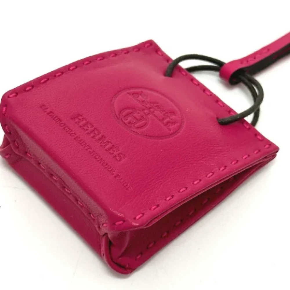 Hermès Vintage Pre-owned Leather home-office Purple Dames