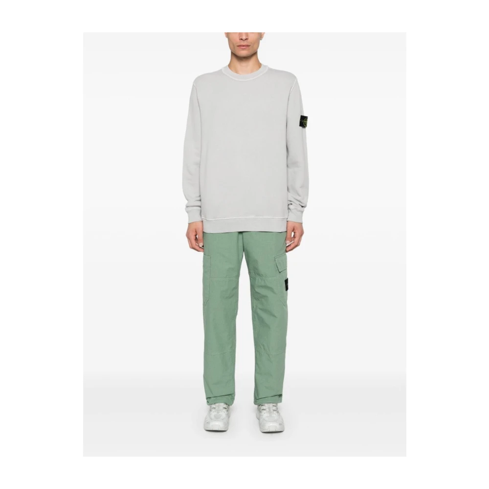 Stone Island Grijze Sweater Collectie Gray Heren