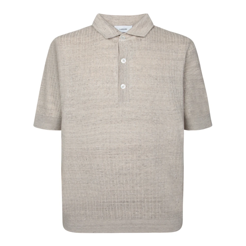 Lardini Beige T-shirt voor mannen Beige Heren