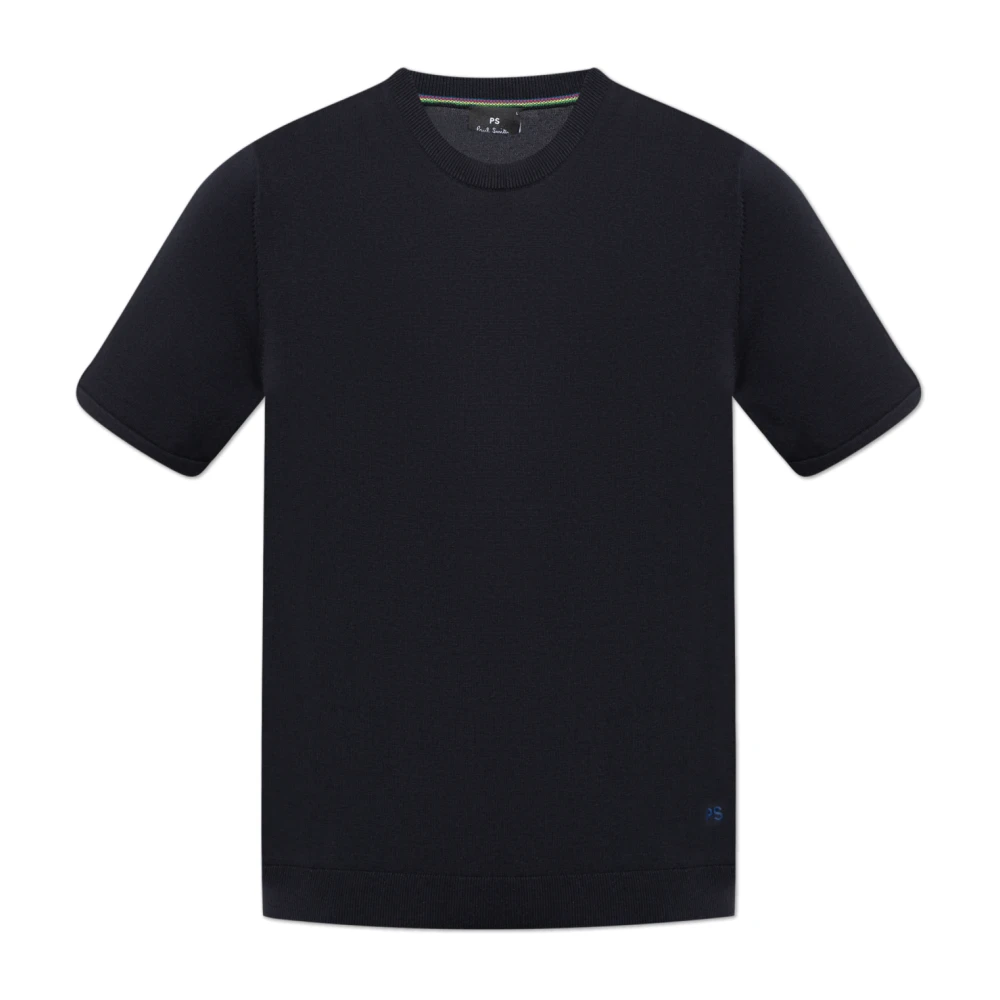 PS By Paul Smith Katoenen T-shirt Blue Heren