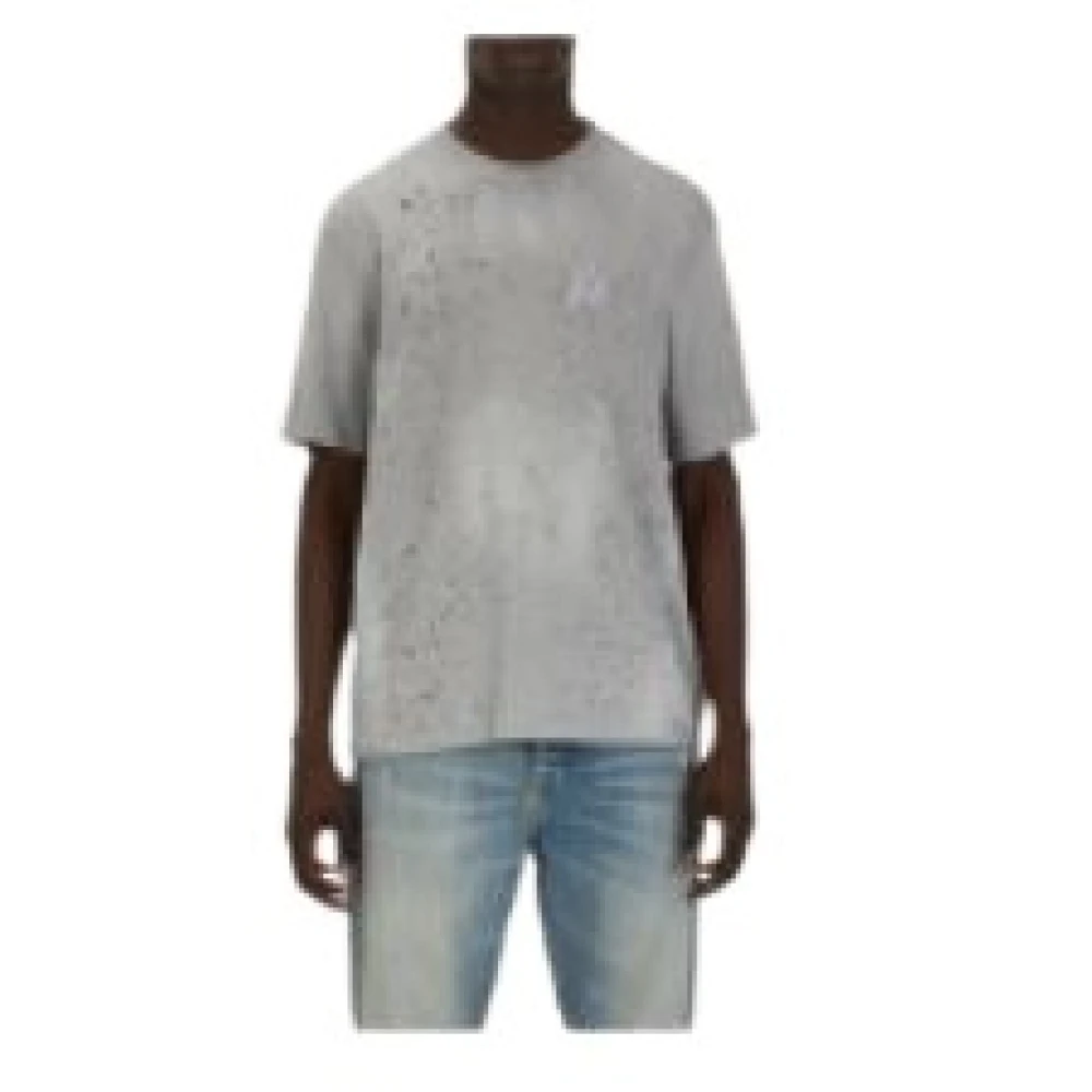 Amiri Grijze T-shirts en Polos Gray Heren