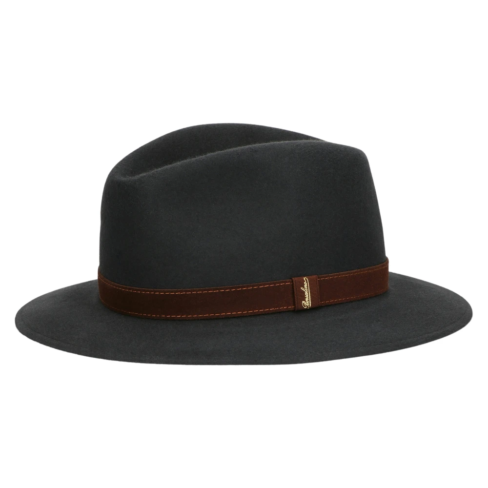Borsalino Alessandria Vilt Land Hoed Gray Heren