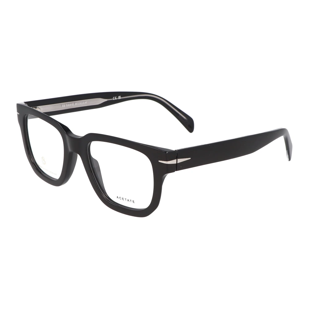 Eyewear by David Beckham Iconische retrostijl bril Black Unisex