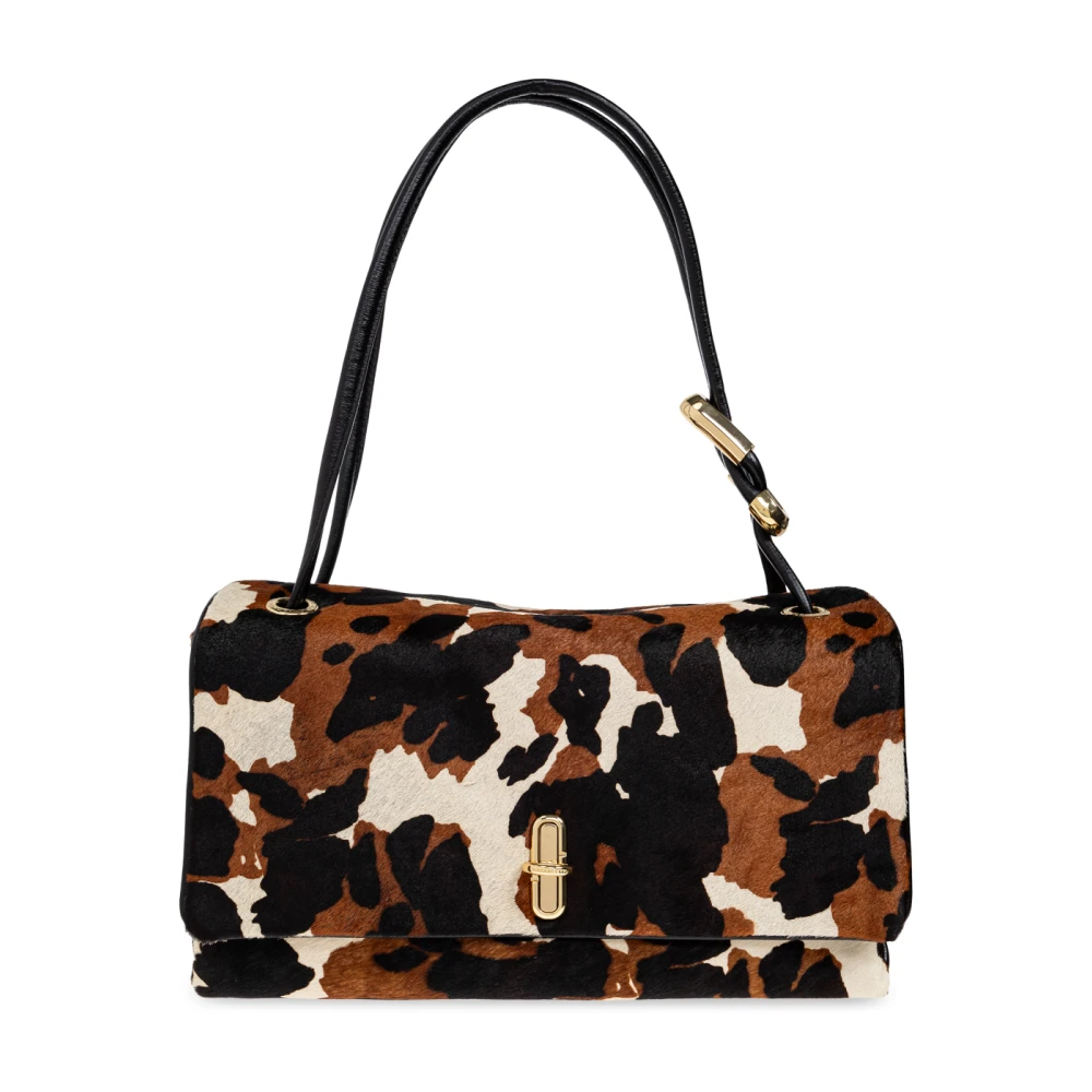 Marc Jacobs Brun The Dual Large Axelväska