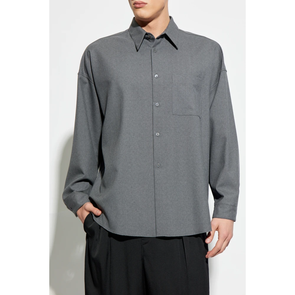 Marni Wollen shirt Gray Heren