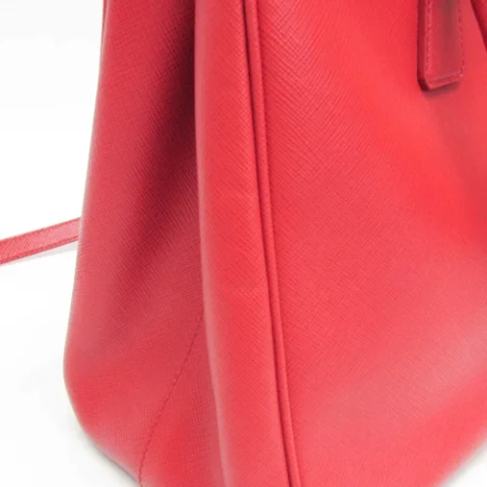 Prada Vintage Pre-owned Fabric prada-bags Red Dames