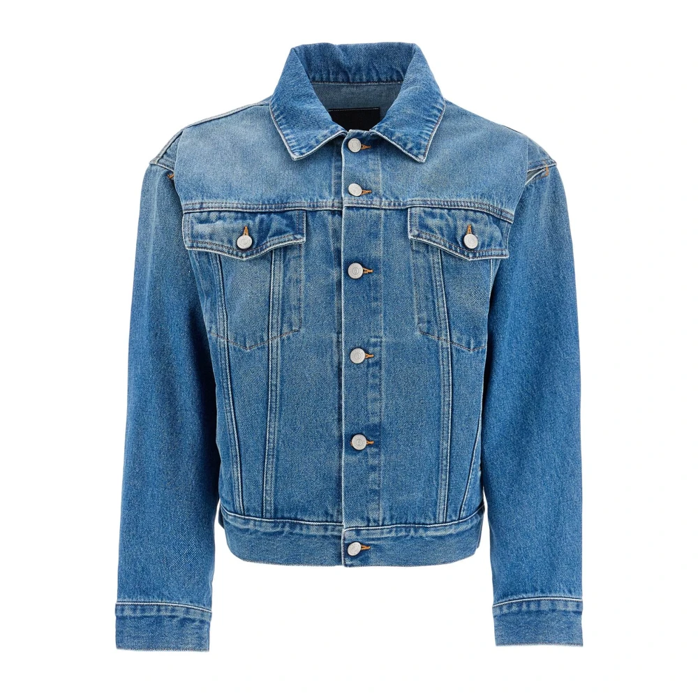 MM6 Maison Margiela Denim jas met okselopeningen Blue Dames