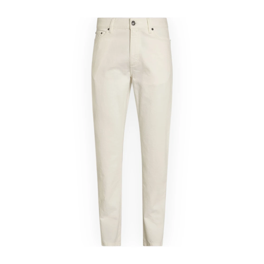 Zegna - Trousers > Chinos - White - Zegna - Modalova