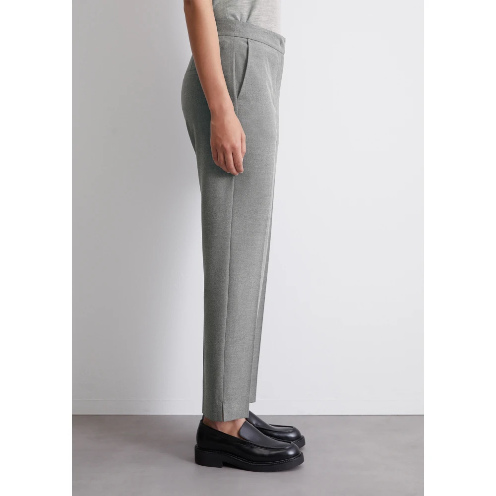 Marc O'Polo Cigaretbroek slim Gray Dames