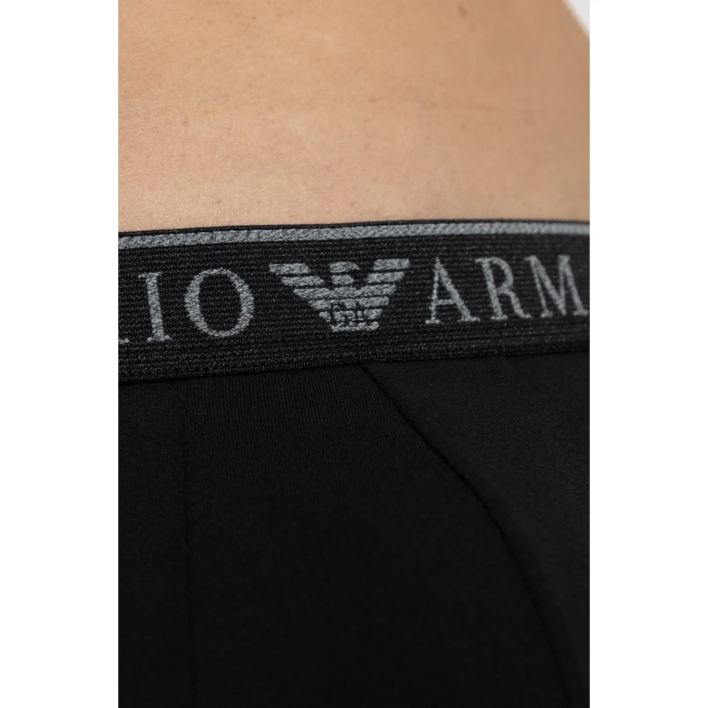 Emporio Armani Twee-pack boxershorts Black Heren