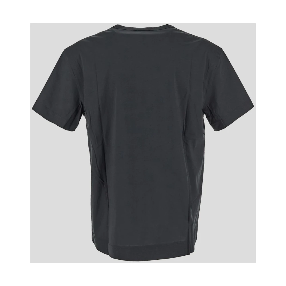 Valentino Katoenen Logo T-shirt Black Heren