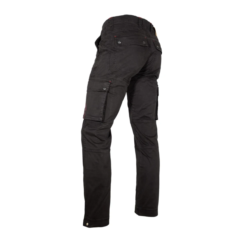 aeronautica militare Zakken Squadron Broek Pa1627 Zwart Black Heren