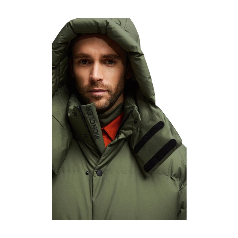 Moncler Gore-Tex Hooded Ski Donsjas Green Heren