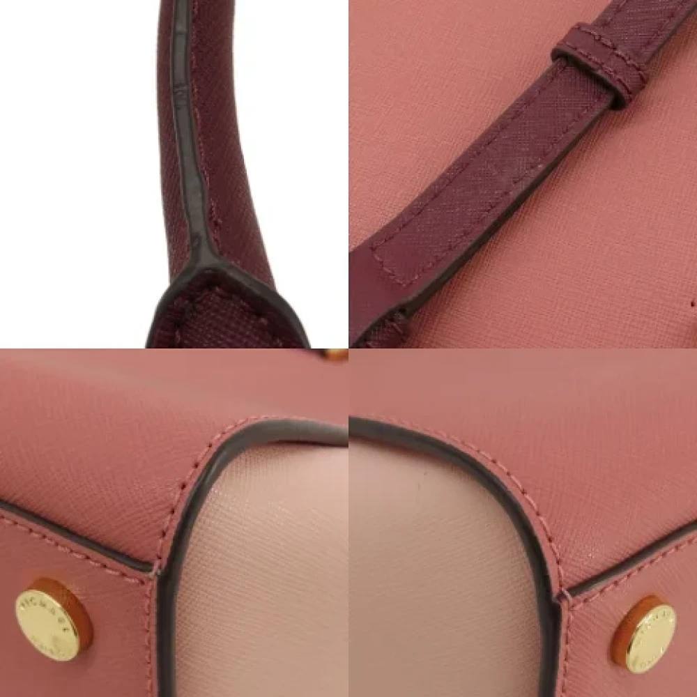 Michael Kors Pre-owned Fabric handbags Pink Dames