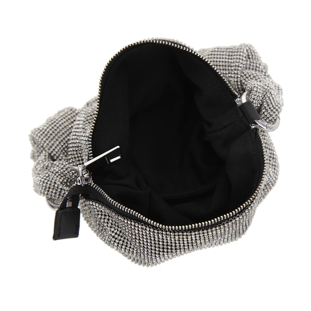 Karl Lagerfeld Kristal Avond Handtas Gray Dames