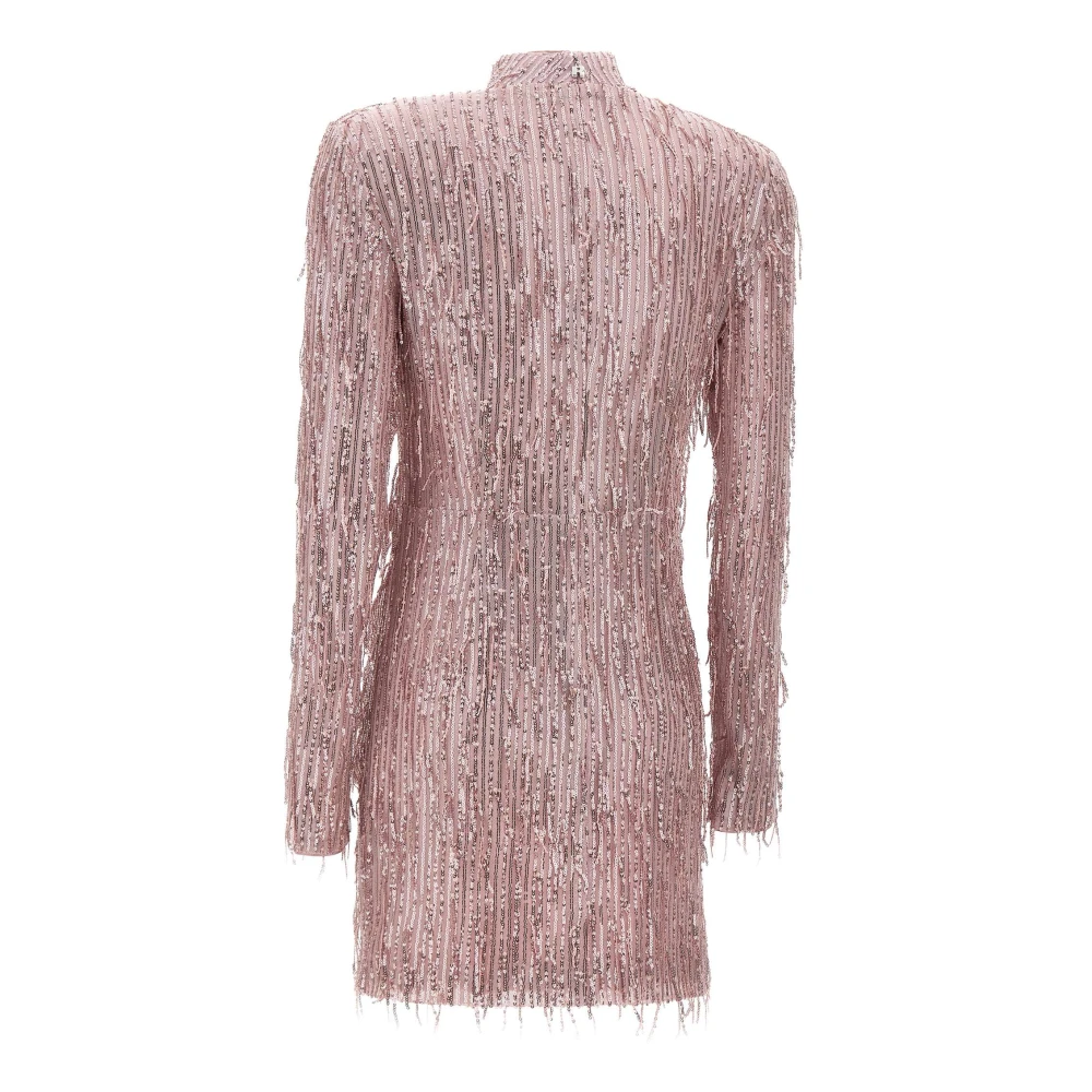Rotate Birger Christensen Stijlvolle Jurk Pink Dames