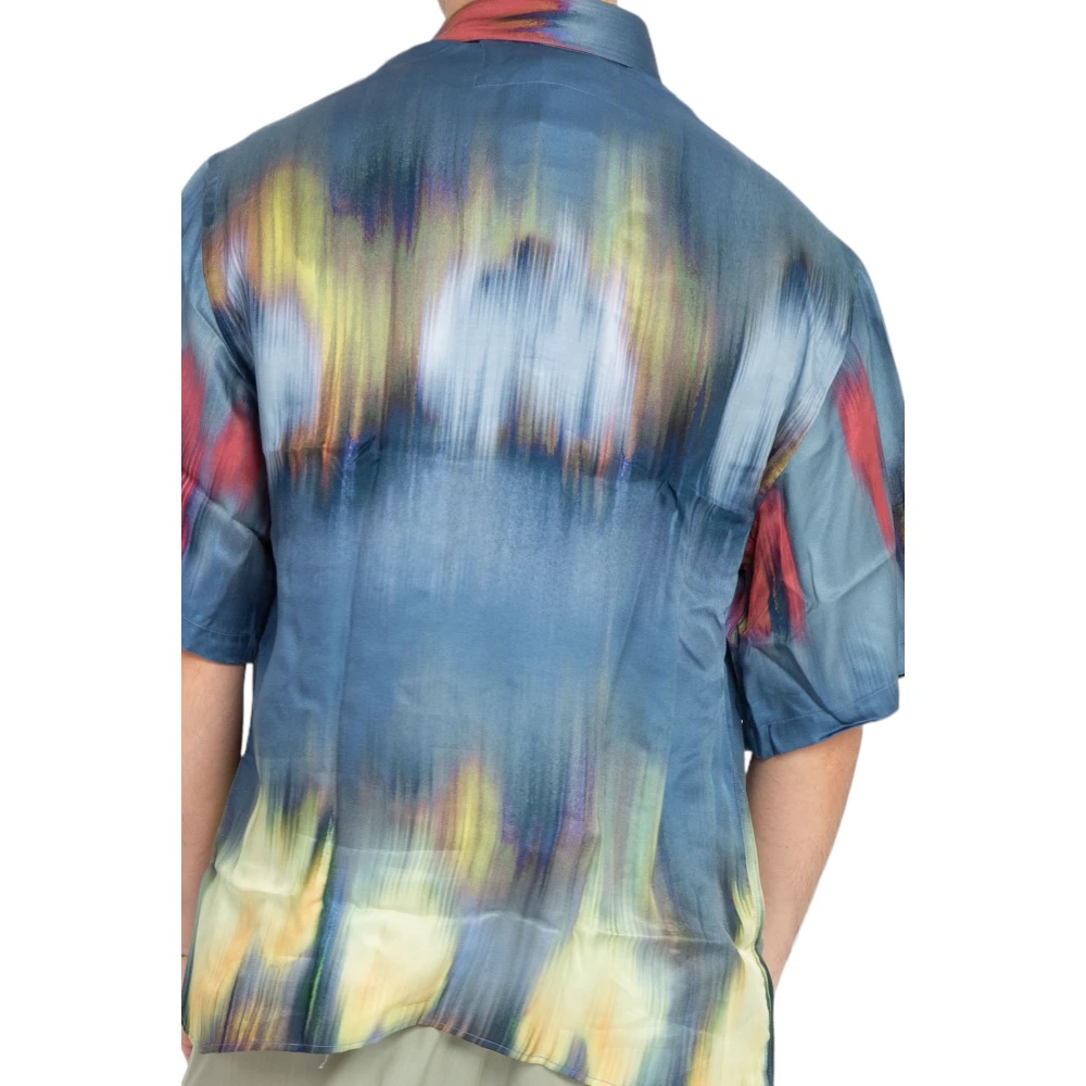 Costumein Gedrukt korte mouw overhemd Multicolor Heren