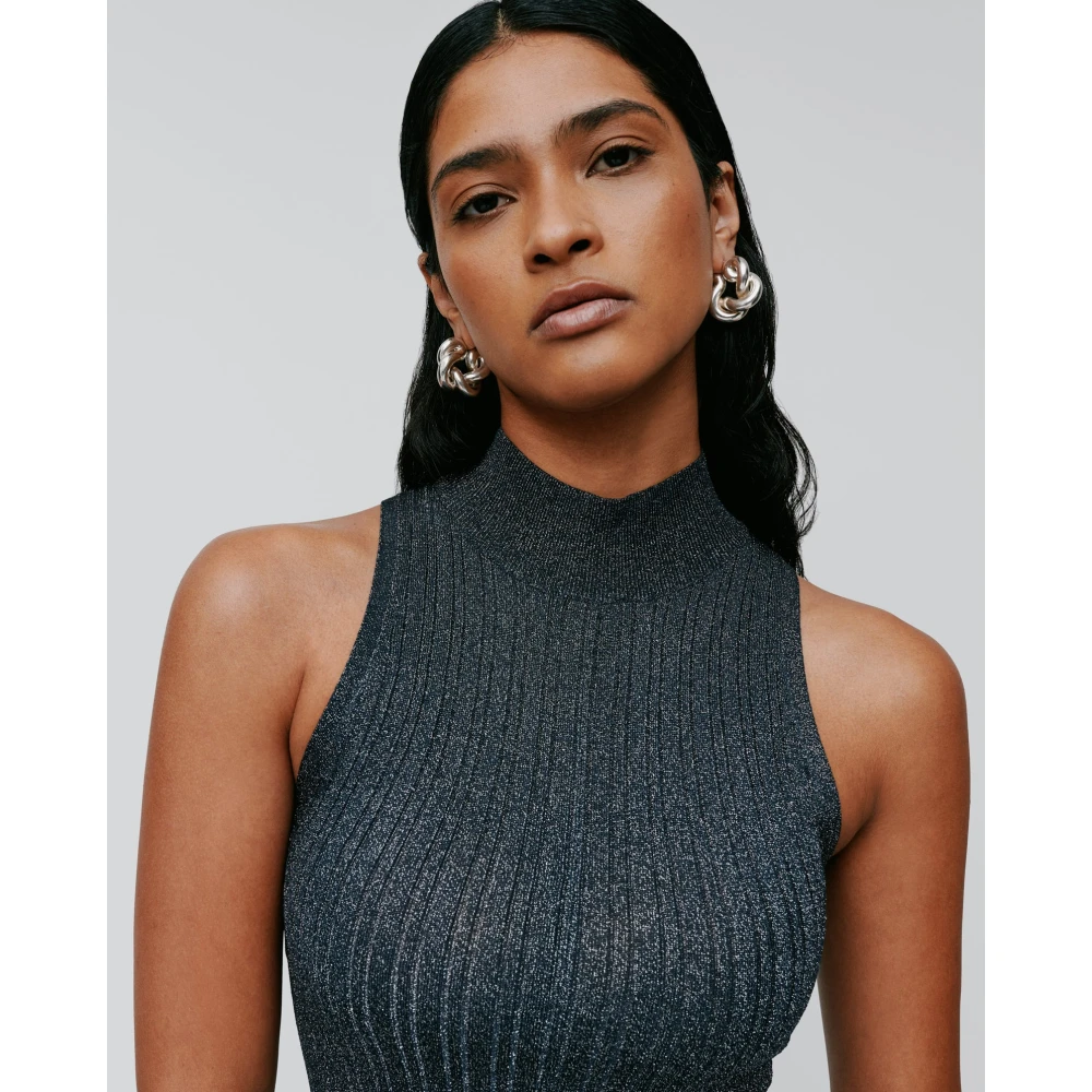 IVY OAK Flora Jurk Blue Dames