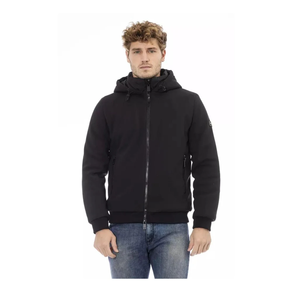 Baldinini Bomberjack met ritssluiting Black Heren