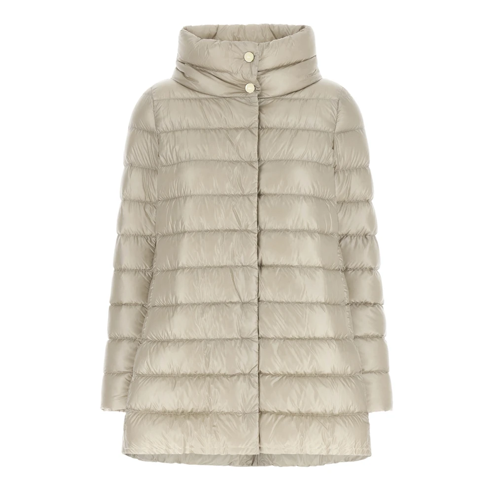 Herno , Down Jackets, Female, Beige, L, Amelia Down Jacket