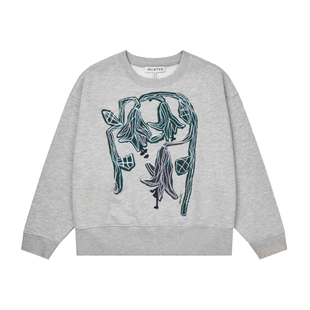 Munthe Donna Grigio - Felpe - Sweatshirts & Hoodies - 2XS