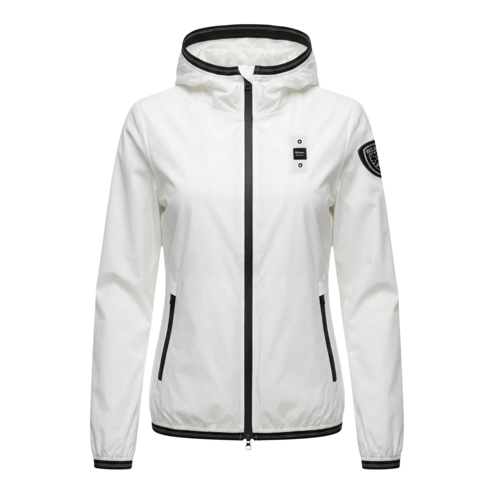 Blauer Women's White Nay 26Sbldc11095 - Light Jackets - L - Jackets