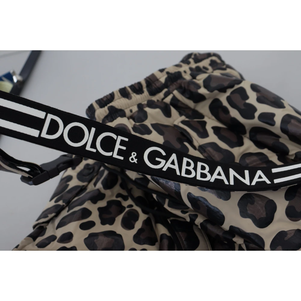 Dolce & Gabbana Luipaardprint Sneeuwbroek Multicolor Heren