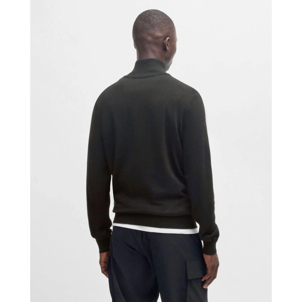 Boss Black Elegante Zwarte Overhemd Black Heren