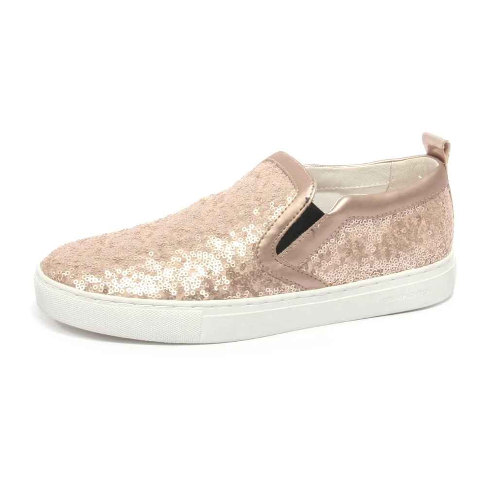 Crime London Sequin Slip-On Schoen Dames Schoenen Roze