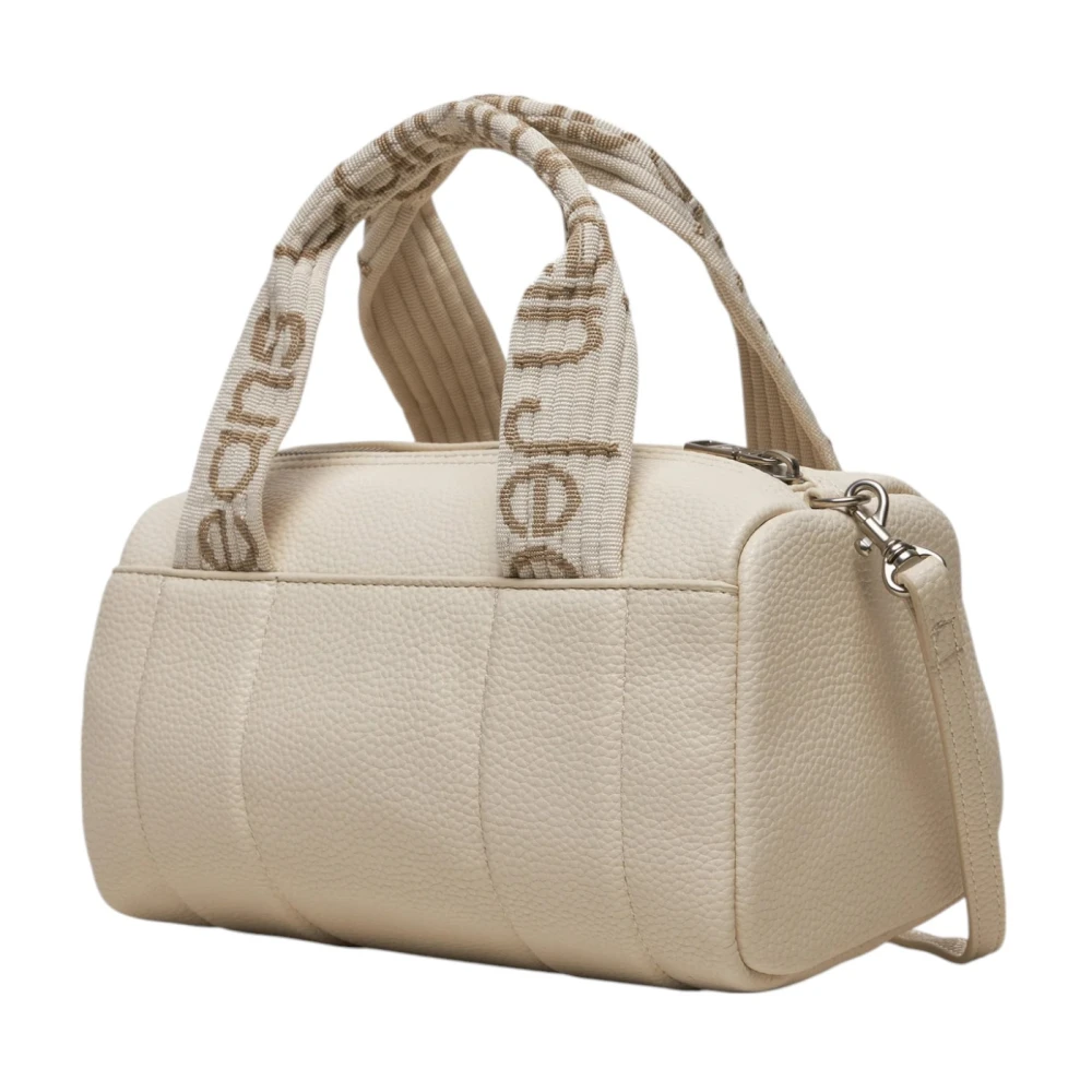 Calvin Klein Jeans Beige Rits Tas met Zakken Beige Dames